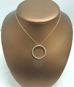 Diamond Circle Pendant