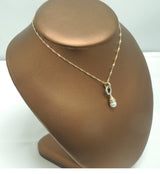 Diamond Pearl Pendant