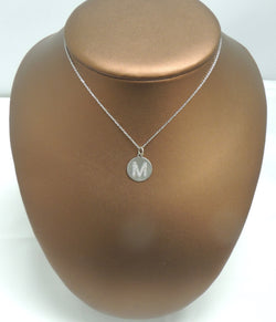 Diamond Initial Pendant