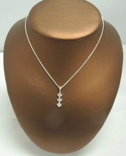 Past Present Future Diamond Pendant