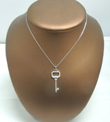 Diamond Key Pendant