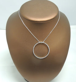 Diamond Circle Pendant