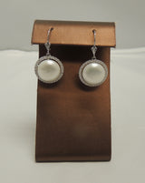 Diamond Hoop Earrings