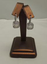 Diamond Hoop Earrings